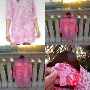 Lilly Pulitzer Get Spotted Tunic Top